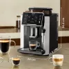 KRUPS Sensation EA910E pilnībā automātiska espresso kafijas automāts, 1.7 L ūdens tvertne, iebūvēta dzirnaviņa, 2 snīpji, 1450 W