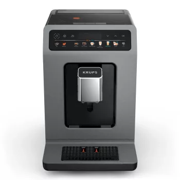 Kafijas automāts Krups Evidence Hot & Cold EA898GF0 — pilnībā automātisks, 2.5 L ūdens tvertne, iebūvēta dzirnaviņas, 2 snīpi