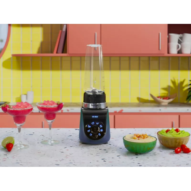 Tefal Blend Up BL19H4F0 blenderis 0.85 L, 1000 W, zils, caurspīdīgs