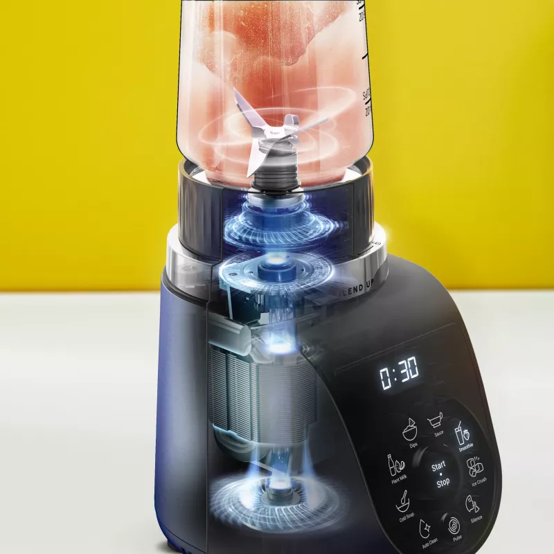 Tefal Blend Up BL19H4F0 blenderis 0.85 L, 1000 W, zils, caurspīdīgs