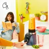 Tefal Blend Up BL19H4F0 blenderis 0.85 L, 1000 W, zils, caurspīdīgs
