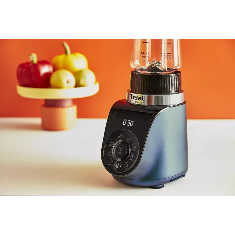 Tefal Blend Up BL19H4F0 blenderis 0.85 L, 1000 W, zils, caurspīdīgs