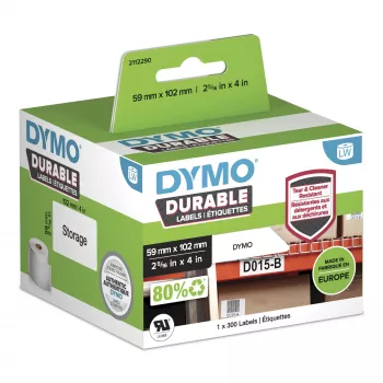Pašlīmējošas printera etiķetes DYMO Durable 2112290