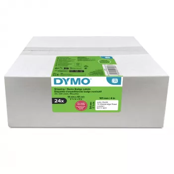 Dymo LabelWriter etiķešu ruļļu komplekts 101 x 54 mm, balts papīrs, 24 ruļļi (220 etiķetes/ruļlis)