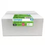 Dymo 2223589 etiķešu ruļļi — baltas papīra etiķetes 5.4 × 2.5 cm, 500 etiķetes/rullī, 12000 etiķetes/iepakojumā, FSC