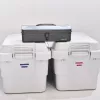 DYMO Autentiska reljefa etiķešu lente | 9 mm x 3 m ruļlis | Balts drukāts uz zila | Pašlīmējoša | reljefa etiķešu printeriem | 1 gab.