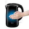 Tefal Safe'Tea KO2608 elektriskā tējkanna 1.7 L 1800 W Melna
