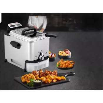 Tefal FR8041 fritieris, 3.5 L, 2300 W, sudraba