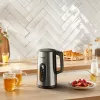 Tefal Selection KI871DE0 elektriskā tējkanna 1.7 L 1500 W Melna, Nerūsējošs tērauds