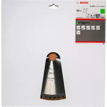 Bosch Optiline Wood ripzāģa asmens, Koksne, 30.5 cm, Bosch, 798 g, 1 gab.