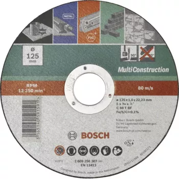 Griešanas disks Bosch 2609256307 Daudzmateriālu 1 gab.