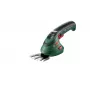 Bosch Isio bezvadu zāles šķēres 8 cm 3,6 V Melna, Zaļa
