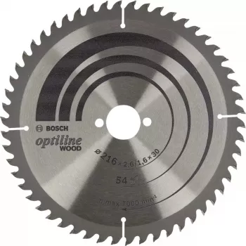 Zāģa asmens ripzāģim Bosch 2608838411 21,6 cm 1 gab.