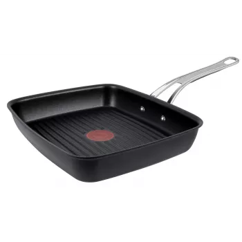 Tefal Jamie Oliver E24541 kvadrātveida cepamtrauks 2.5 L melns — apakšdaļas diametrs 17.5 cm, izmērs 290×458 mm