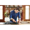 Tefal Jamie Oliver E24541 kvadrātveida cepamtrauks 2.5 L melns — apakšdaļas diametrs 17.5 cm, izmērs 290×458 mm