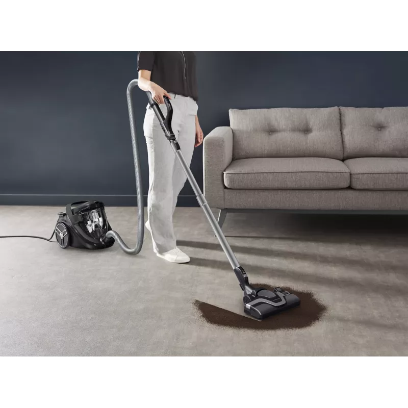 Putekļsūcējs cilindrisks Rowenta Silence Force RO7935 — 500 W, bezmaiss, ciklons, 2.5 L, HEPA, 59 dB