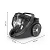 Putekļsūcējs cilindrisks Rowenta Silence Force RO7935 — 500 W, bezmaiss, ciklons, 2.5 L, HEPA, 59 dB