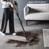 Rowenta X-Force Flex RH9L55E0 bezvadu putekļsūcējs/slotas suka 2-in-1, akumulators, sausā tīrīšana, bez maisa, 0.65 L, melns