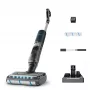 Rowenta X-Clean 7 GZ5735E0 bezvadu mitrā/sausā tīrīšanas slotasputekļsūcējs, bezmaiss, 0.5 L, melns/hroms