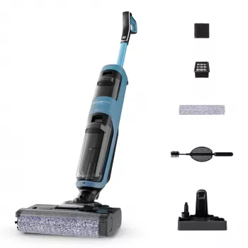 Rowenta X-Clean 2 GZ2271E0 bezvadu mitrā/sausā slotas putekļsūcējs, zils