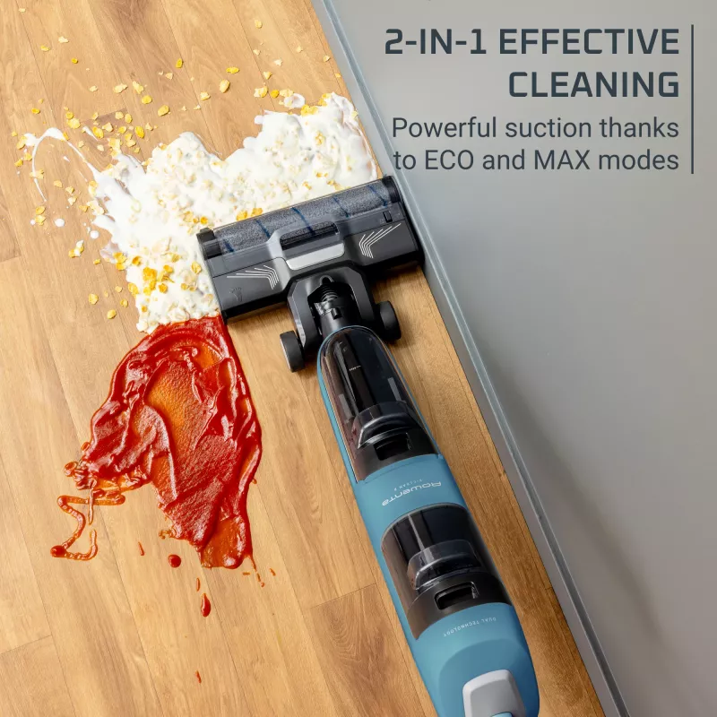 Rowenta X-Clean 2 GZ2271E0 bezvadu mitrā/sausā slotas putekļsūcējs, zils