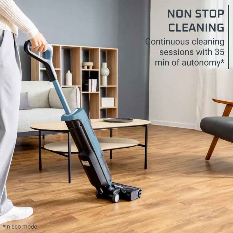 Rowenta X-Clean 2 GZ2271E0 bezvadu mitrā/sausā slotas putekļsūcējs, zils