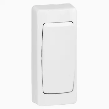 Legrand Oteo 086084 virsapmetuma divvirzienu (pārslēgšanas) slēdzis, šaurs