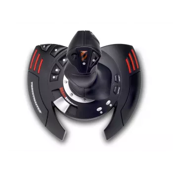 Thrustmaster T.Flight Stick X Melns, Sarkans, Sudrabs USB sviras analogs dators, PlayStation 3