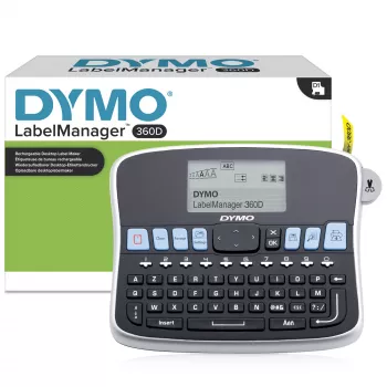 DYMO LabelManager 360D uzlīmju printeris ar uzlādējamu akumulatoru