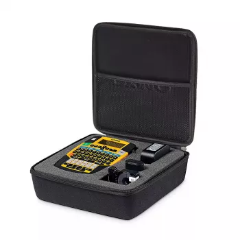 Etiķešu printeris Dymo Rhino 4200 Wireless QWERTY — termopārnese, LED displejs, Li‑Ion akumulators, bezvadu, 100 etiķešu formāti