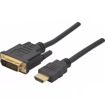 Hypertec 127871-HY video kabeļa adapteris 1 m HDMI Type A (Standard) DVI-D Melns