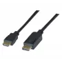 Hypertec 128059-HY video kabeļa adapteris 2 m DisplayPort HDMI Melns