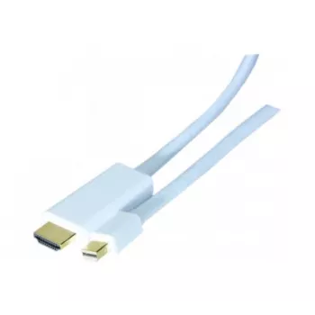 Hypertec 128061-HY video kabeļa adapteris 2 m HDMI A tipa (standarta) Mini DisplayPort balts