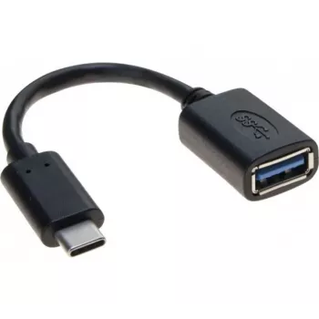 Hypertec 150314-HY USB kabelis USB-C uz USB-A, melns