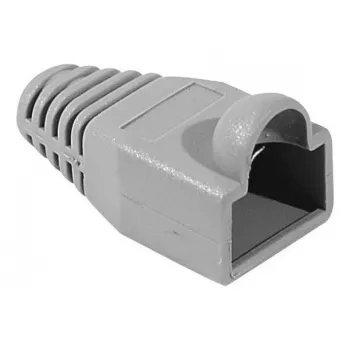 Hypertec 253191-HY kabeļa uzgalis RJ45 savienotāja aizsardzībai, pelēks, 10 gab.