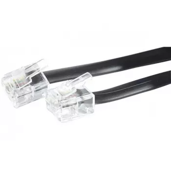 Telefona kabelis Hypertec 288100-HY 2 m Melns RJ-11