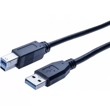 Hypertec 352468-HY USB kabelis USB 3.2 Gen 1 (3.1 Gen 1) 3 m USB A USB B Melns