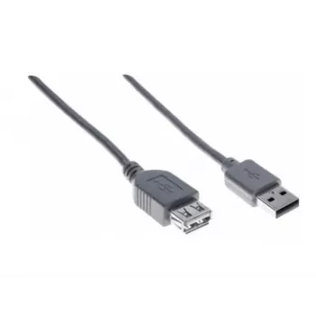 Hypertec 532411-HY USB kabelis USB 2.0 0.6 m USB A Melns