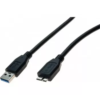 Hypertec 532474-HY USB kabelis USB 3.2 Gen 1 (3.1 Gen 1) 1.8 m USB A Micro-USB B Melns