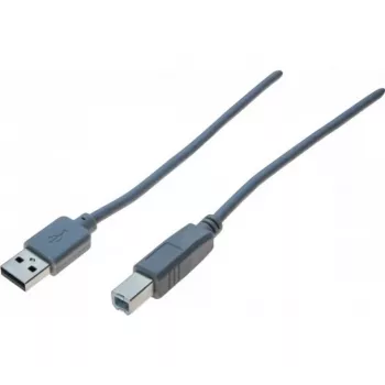 Hypertec 532512-HY USB kabelis USB 2.0 2 m USB A USB B Pelēks