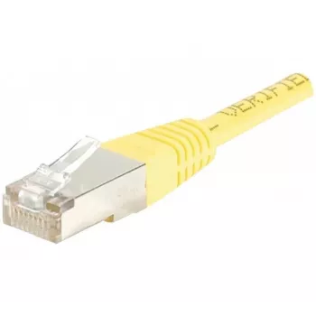 Hypertec 857080-HY tīkla kabelis Dzeltens 0.15 m Cat5e F/UTP (FTP)