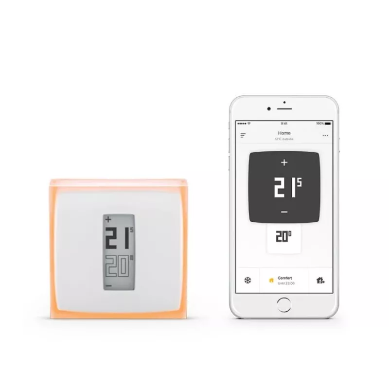 Netatmo NA-NTH01-DE-EC viedais termostats WLAN Balts