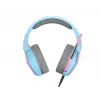 Oniverse Gaming Headset Nebula - Diva Pink (Multiplatform), vadu, spēlēm, 20-20000 Hz, 356 g, austiņas, ciāna, rozā