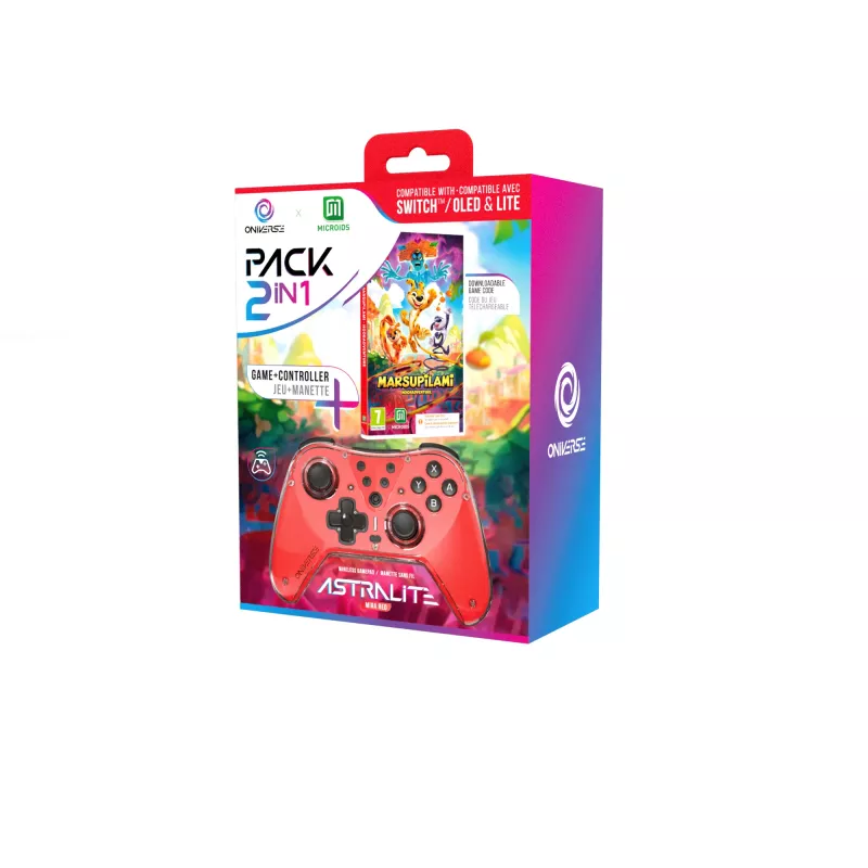 Oniverse Bundle: Marsupilami kods kastē + Kontrolieris (Switch - PC - Mobilais)