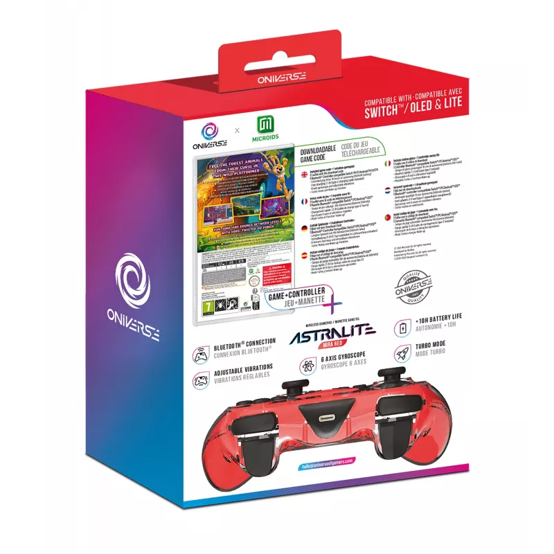 Oniverse Bundle: Marsupilami kods kastē + Kontrolieris (Switch - PC - Mobilais)