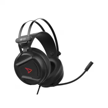 Steelplay Wired 3D Headset Hp51 - Melns (Multi) - Vadu spēļu austiņas