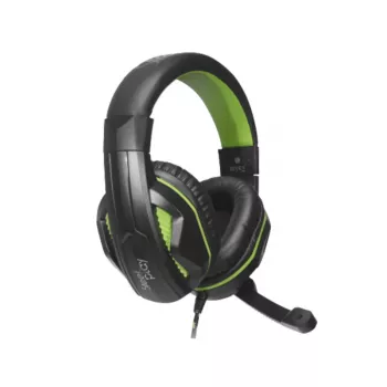 Steelplay vadu stereo austiņas Hp-45 - Melna/Zaļa (Xbox)