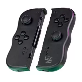 Lexip Adventure Twinpads Black (Switch) spēļu kontrolieris Nintendo Switch un Switch OLED