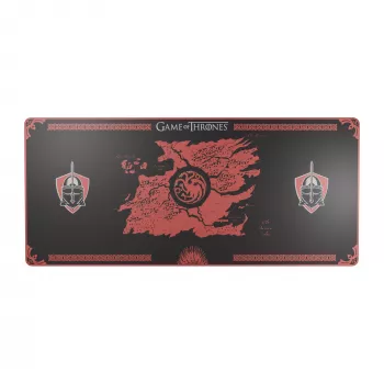 Lexip HBO Game of Thrones - Targaryen Edition Gamingas peles paliktnis Melns, Sarkans