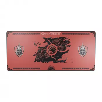 Lexip HBO Game of Thrones Gaming pelēkā paliktnis Melns, Sarkans